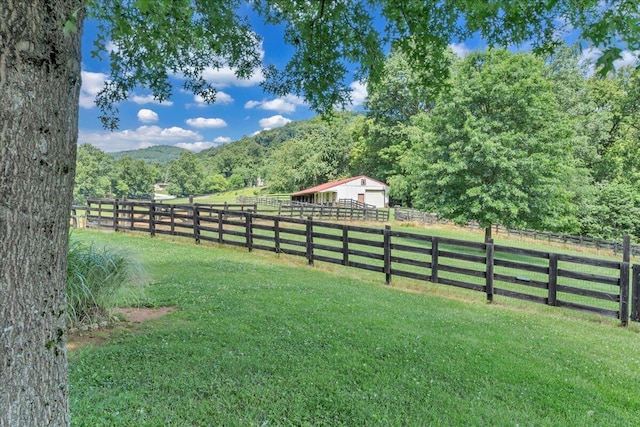 5880 Sugar Loaf Mountain Rd, Roanoke, VA 24018 - view of yard with a rural view and an outdoor structure