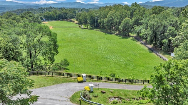 5880 Sugar Loaf Mountain Rd, Roanoke, VA 24018 - aerial view of sparsely populated area with agricultural land