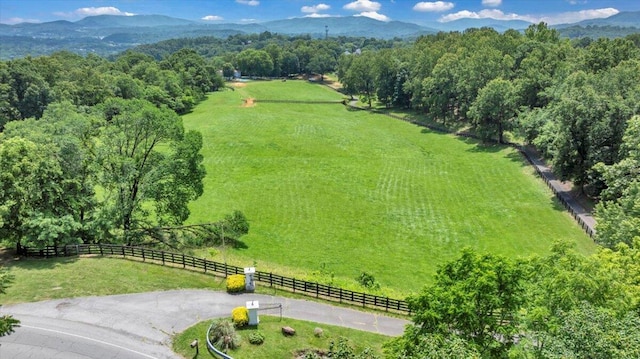 5880 Sugar Loaf Mountain Rd, Roanoke, VA 24018 - view of rural area featuring a mountain backdrop