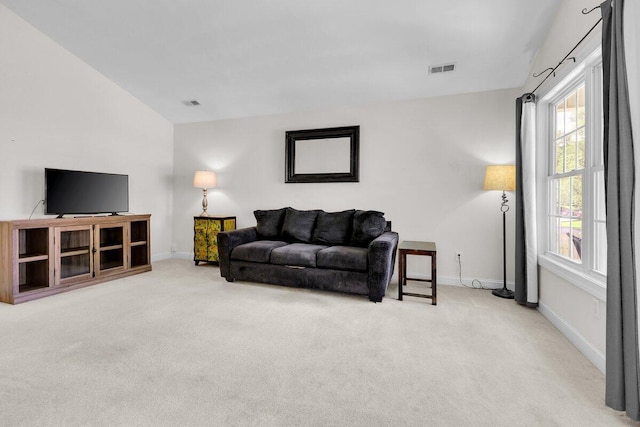 1524 19th St NE, Roanoke, VA 24012 - carpeted living area with baseboards