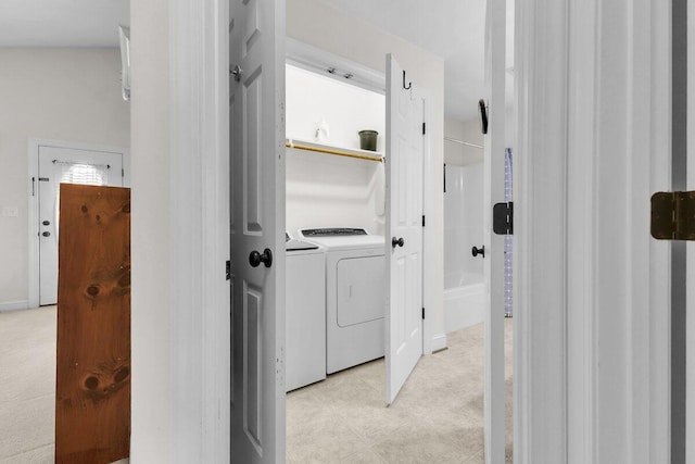1524 19th St NE, Roanoke, VA 24012 - laundry area featuring washing machine and clothes dryer