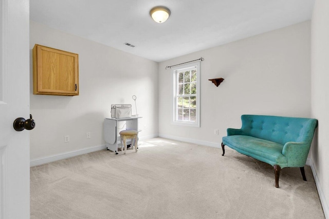 1524 19th St NE, Roanoke, VA 24012 - living area featuring baseboards and carpet