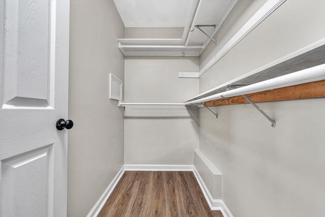 8757 Bent Mountain Rd, Roanoke, VA 24018 - spacious closet featuring wood finished floors