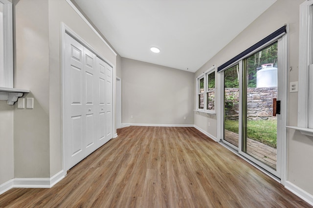 8757 Bent Mountain Rd, Roanoke, VA 24018 - spare room with light wood finished floors and recessed lighting