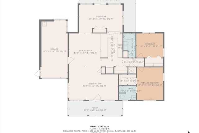 8757 Bent Mountain Rd, Roanoke, VA 24018 - view of home floor plan