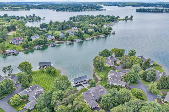 30 Island Green Cir Unit 22, Penhook, VA 24137 - aerial view of residential area with a large body of water