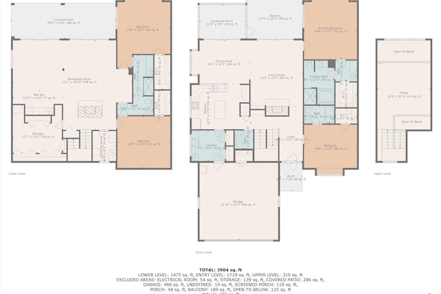 30 Island Green Cir Unit 22, Penhook, VA 24137 - view of floor plan / room layout