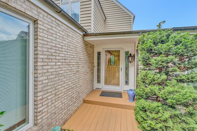 30 Island Green Cir Unit 22, Penhook, VA 24137 - view of exterior entry with brick siding