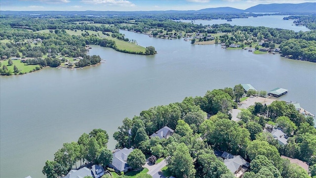 723 Fox Chase Rd, Wirtz, VA 24184 - bird's eye view of a large body of water