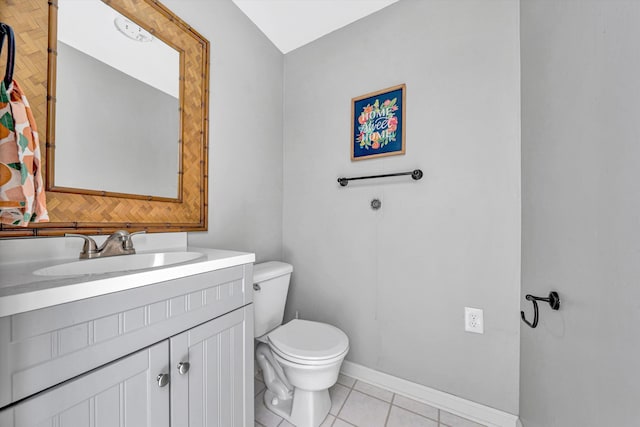 2343 Circle Dr SW, Roanoke, VA 24018 - bathroom featuring vanity and tile patterned floors