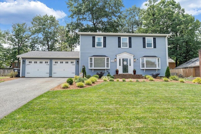 245 Queen Regent Ct, Blue Ridge, VA 24064 - colonial inspired home with asphalt driveway and a garage