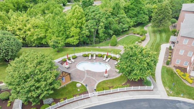 3040 Mcvitty Forest Dr Unit 211, Roanoke, VA 24018 - drone / aerial view