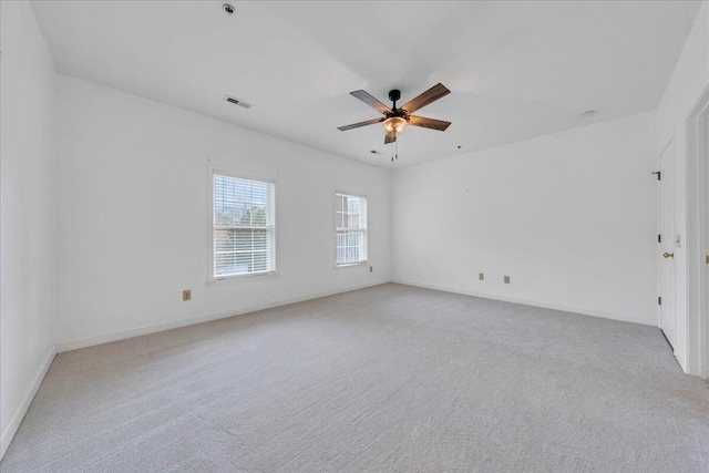 3040 Mcvitty Forest Dr Unit 211, Roanoke, VA 24018 - spare room featuring light carpet and ceiling fan