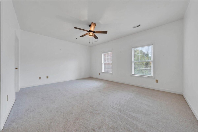3040 Mcvitty Forest Dr Unit 211, Roanoke, VA 24018 - carpeted empty room featuring ceiling fan and baseboards