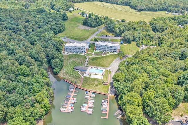 1085 Bluewater Dr Unit 220, Moneta, VA 24121 - view of property location featuring a nearby body of water and rural landscape