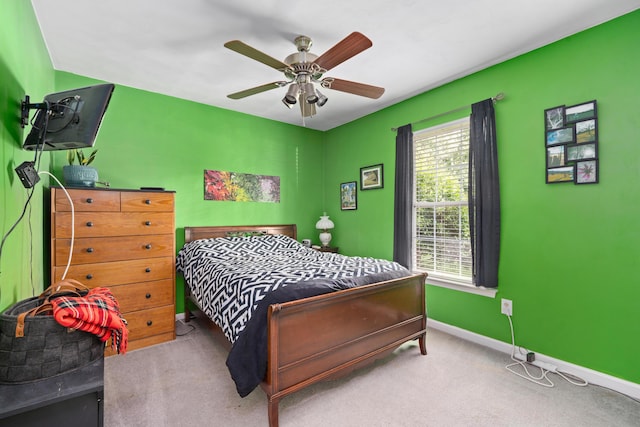 73 Bounty Ct, Roanoke, VA 24019 - bedroom featuring carpet and a ceiling fan