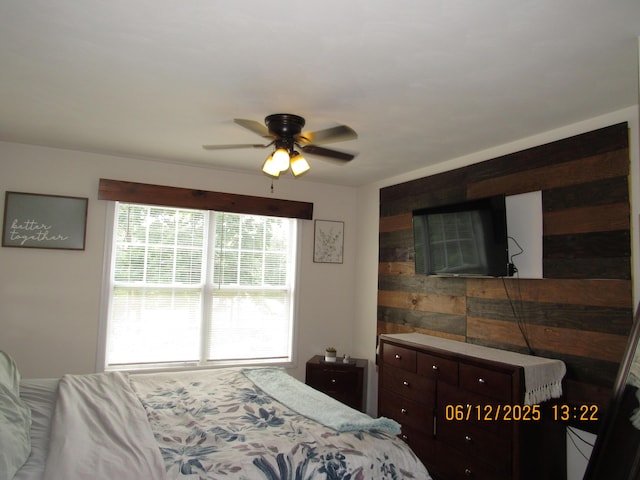 5605 Prunty Dr, Salem, VA 24153 - bedroom with a ceiling fan