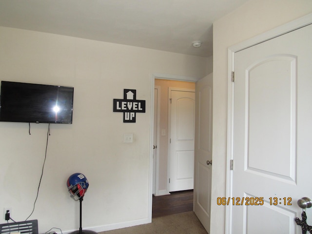 5605 Prunty Dr, Salem, VA 24153 - corridor with carpet floors and baseboards