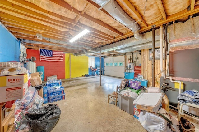 3203 Bradshaw Rd, Salem, VA 24153 - below grade area featuring electric water heater