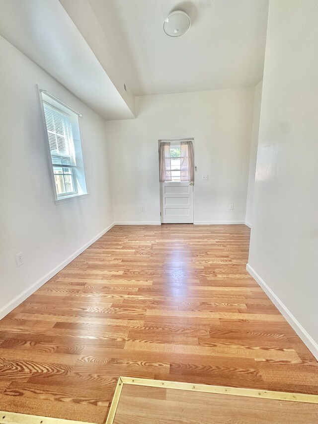 418 Marshall Ave, New Castle, VA 24127 - empty room with light wood-type flooring and baseboards