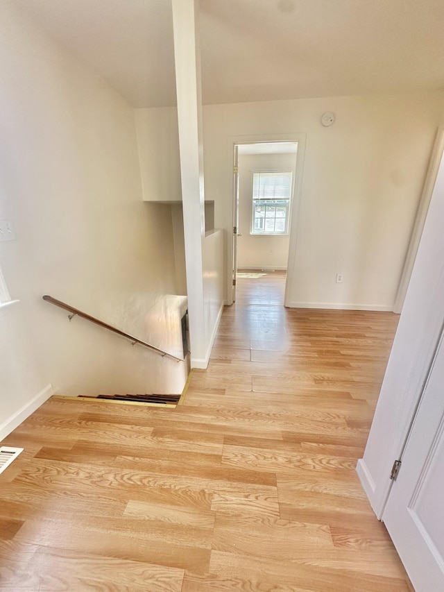 418 Marshall Ave, New Castle, VA 24127 - corridor featuring light wood-style flooring