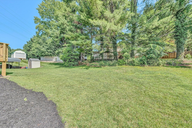 3631 Bower Rd, Roanoke, VA 24018 - view of yard featuring a storage unit