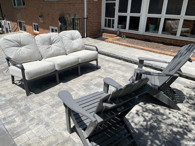 3210 Orchard Hill Rd SW, Roanoke, VA 24018 - view of patio / terrace featuring outdoor lounge area