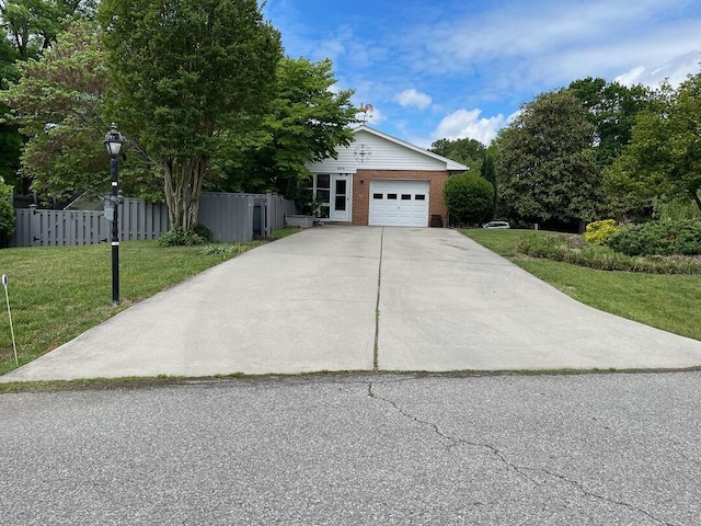 3210 Orchard Hill Rd SW, Roanoke, VA 24018 - view of front of home featuring brick siding and concrete driveway