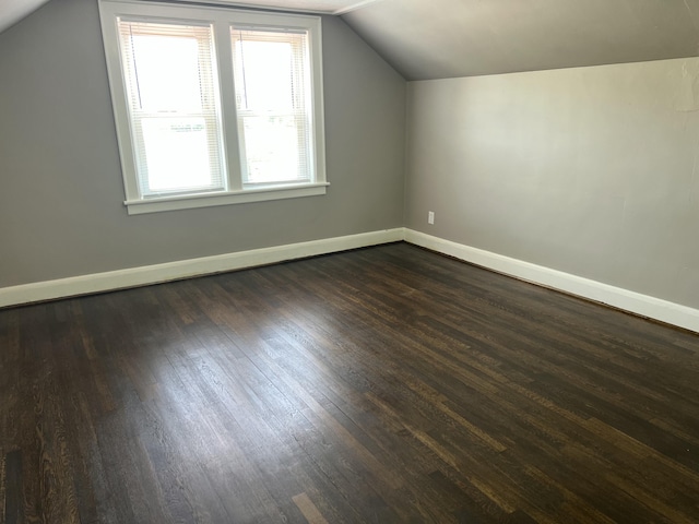 115 E Walnut St, Covington, VA 24426 - additional living space featuring dark wood-type flooring and lofted ceiling
