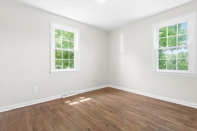 21 Upland Dr, Salem, VA 24153 - spare room with plenty of natural light and wood finished floors
