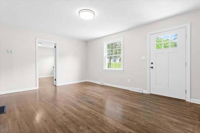 21 Upland Dr, Salem, VA 24153 - foyer entrance featuring plenty of natural light and dark wood-type flooring