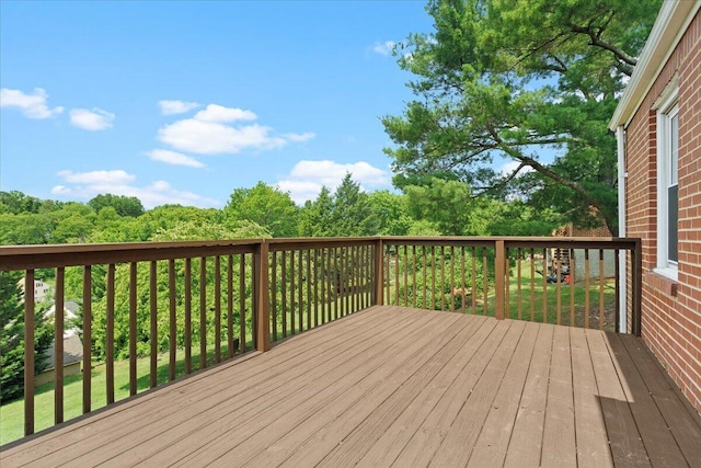 21 Upland Dr, Salem, VA 24153 - view of wooden terrace