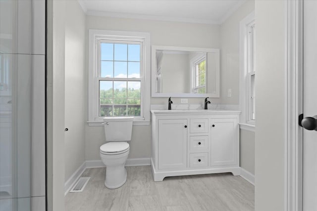 21 Upland Dr, Salem, VA 24153 - full bathroom with double vanity and crown molding