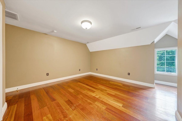 223 Moonriver Ln, Moneta, VA 24121 - bonus room featuring vaulted ceiling and light wood finished floors