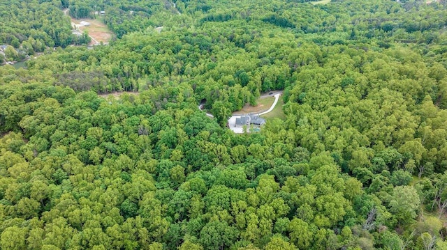 223 Moonriver Ln, Moneta, VA 24121 - aerial view of a heavily wooded area