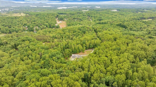 223 Moonriver Ln, Moneta, VA 24121 - aerial view of a heavily wooded area