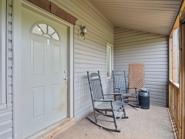 6000 Ferrum Mountain Rd, Callaway, VA 24067 - doorway to property featuring a porch