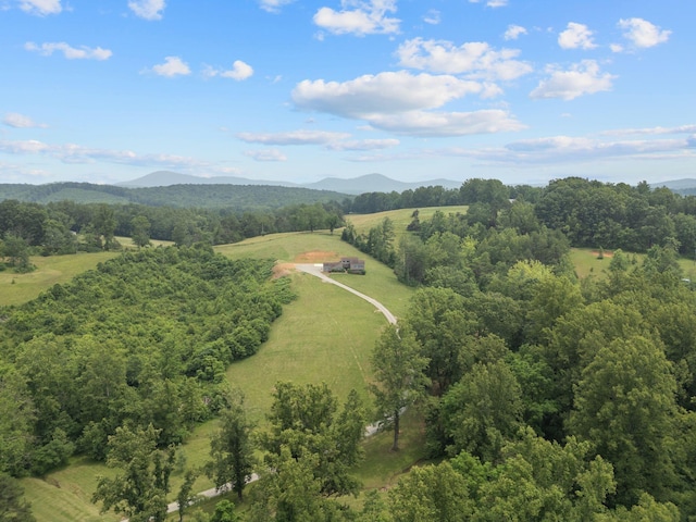 6000 Ferrum Mountain Rd, Callaway, VA 24067 - overview of rural landscape with a mountainous background