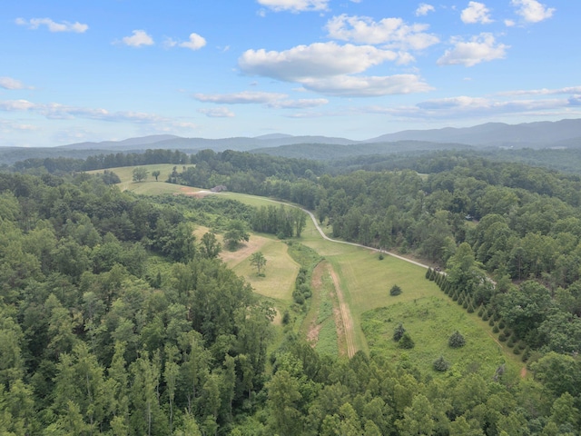 6000 Ferrum Mountain Rd, Callaway, VA 24067 - bird's eye view of a forest and a mountainous background