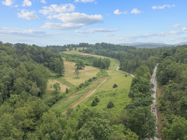 6000 Ferrum Mountain Rd, Callaway, VA 24067 - view of property location featuring a heavily wooded area and mountains