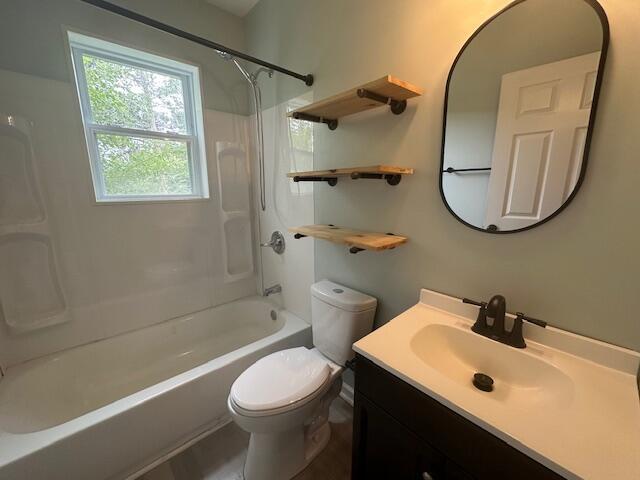 2327 Horsepasture Price Rd, Ridgeway, VA 24148 - bathroom with bathtub / shower combination and vanity