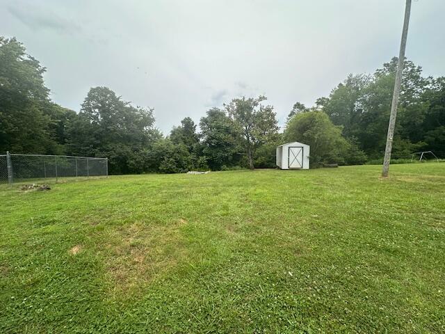 2327 Horsepasture Price Rd, Ridgeway, VA 24148 - view of yard featuring a storage unit
