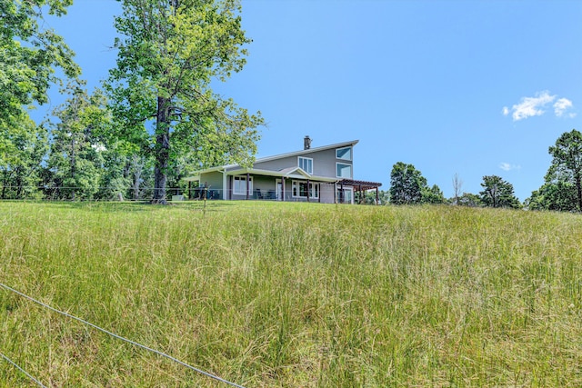 571 Cary Rd, Pilot, VA 24138 - view of yard