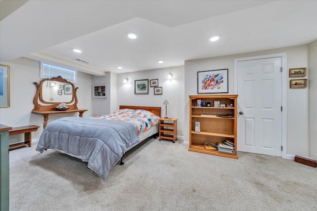 2728 Lansing Dr SW, Roanoke, VA 24015 - bedroom featuring carpet flooring and recessed lighting