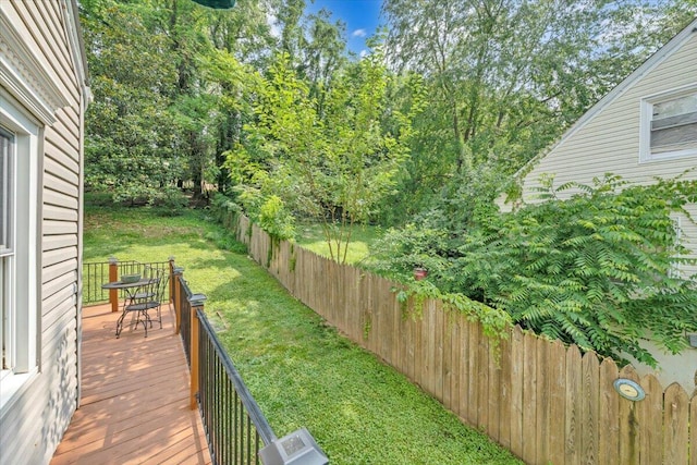 2728 Lansing Dr SW, Roanoke, VA 24015 - view of wooden deck