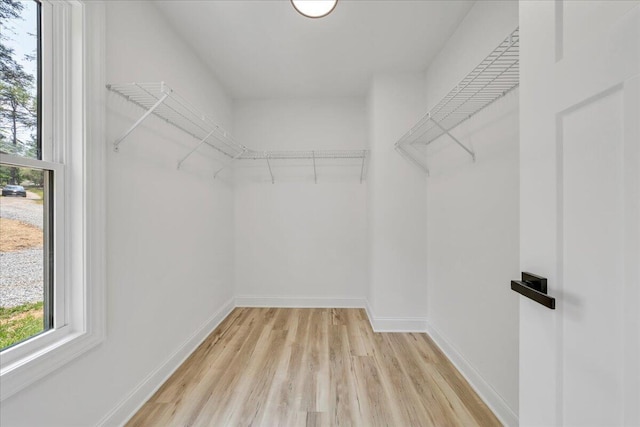 2365 Lakewood Forest Rd, Moneta, VA 24121 - walk in closet featuring light wood-style floors