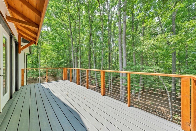 2365 Lakewood Forest Rd, Moneta, VA 24121 - view of wooden terrace