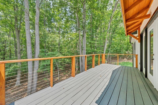 2365 Lakewood Forest Rd, Moneta, VA 24121 - view of wooden terrace