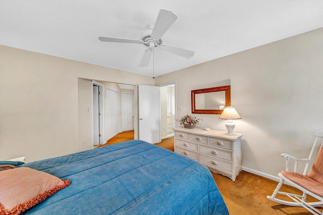 1230 Nature Ln Unit 1, Union Hall, VA 24176 - bedroom featuring light colored carpet and ceiling fan