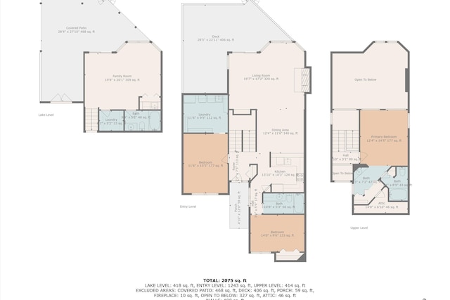 1230 Nature Ln Unit 1, Union Hall, VA 24176 - view of floor plan / room layout